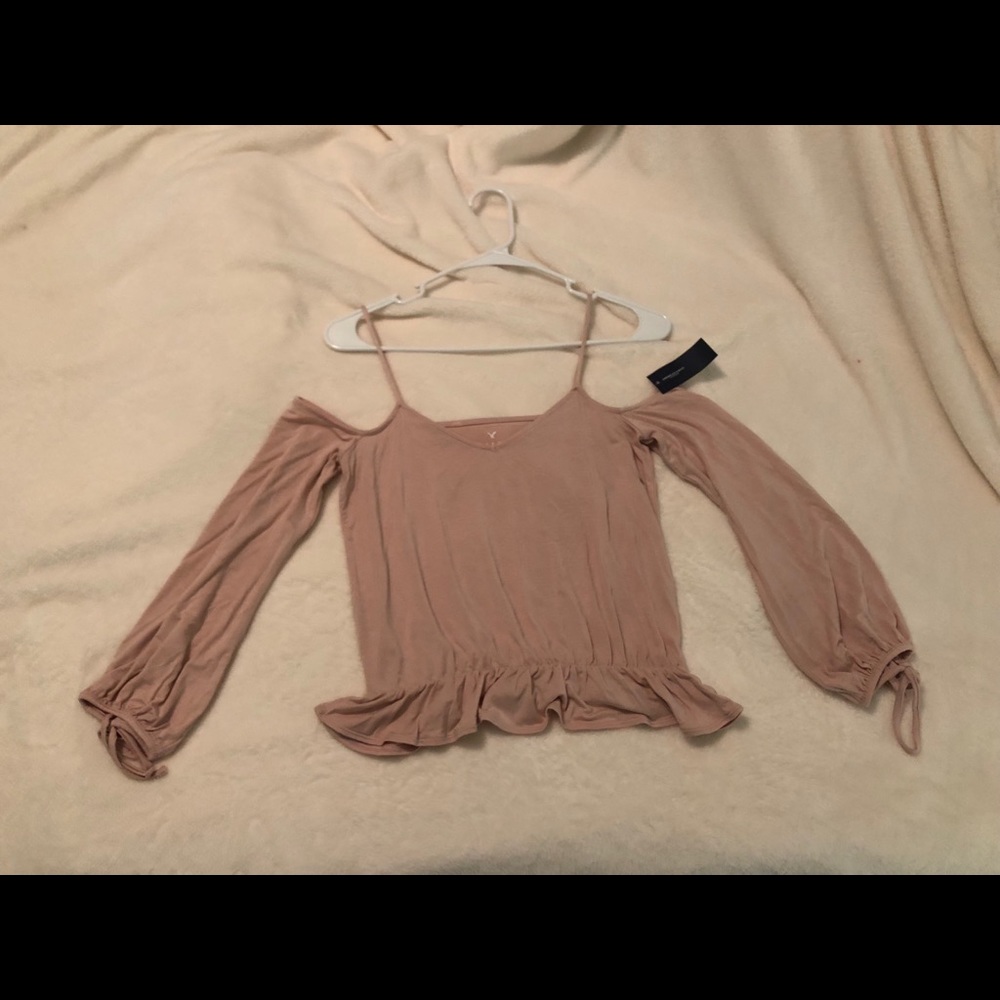 soft & sexy cold shoulder top